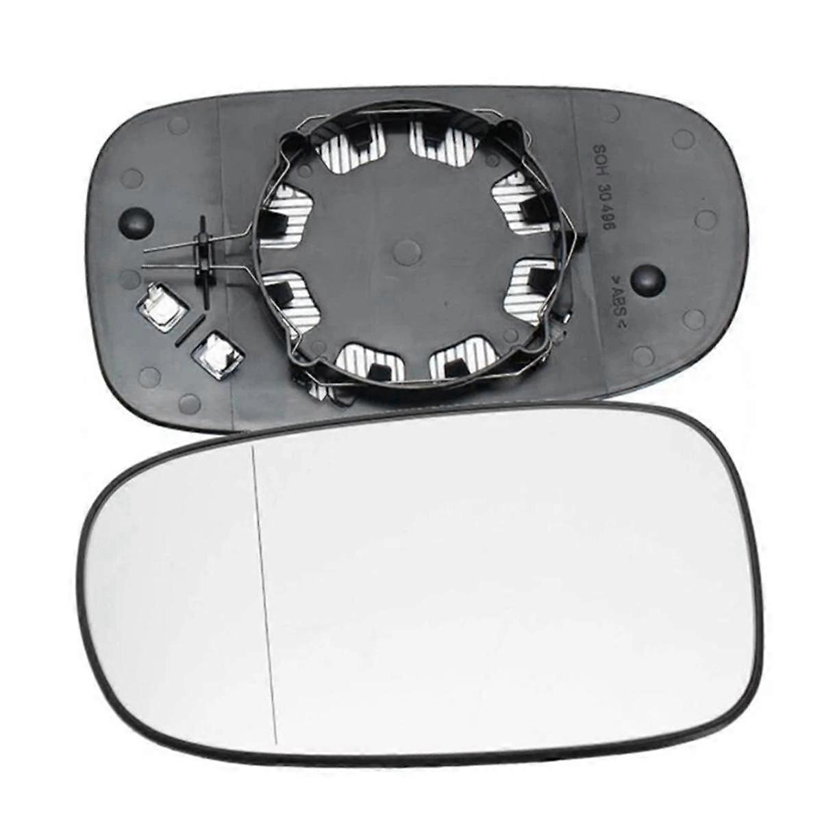 30495 30456 Wide Angle Rearview Mirror Lens Reversing Mirror Lens Heated Lens Automotive for Saab 9-3 9-5 2003-1012