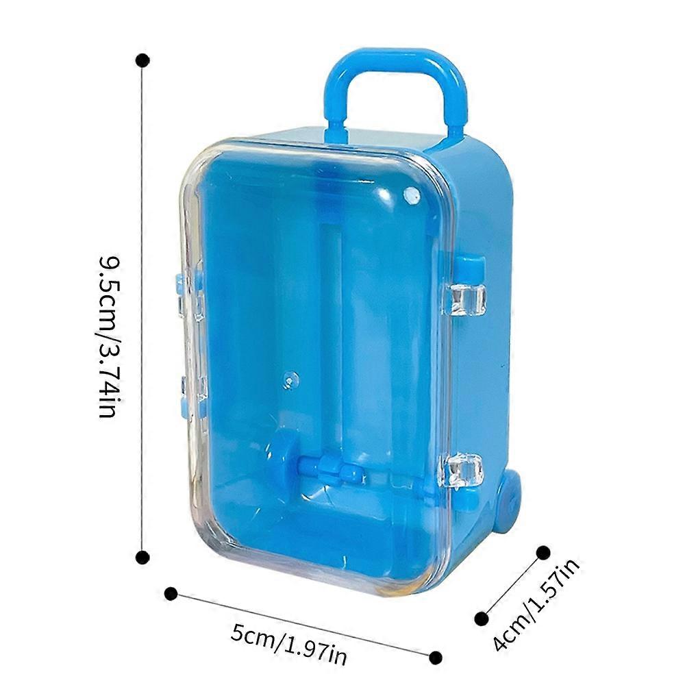 Mini Roller Travel Suitcase Candy Box Personality Creative Wedding Candy Box Small Luggage Trolley Case Candy Toy