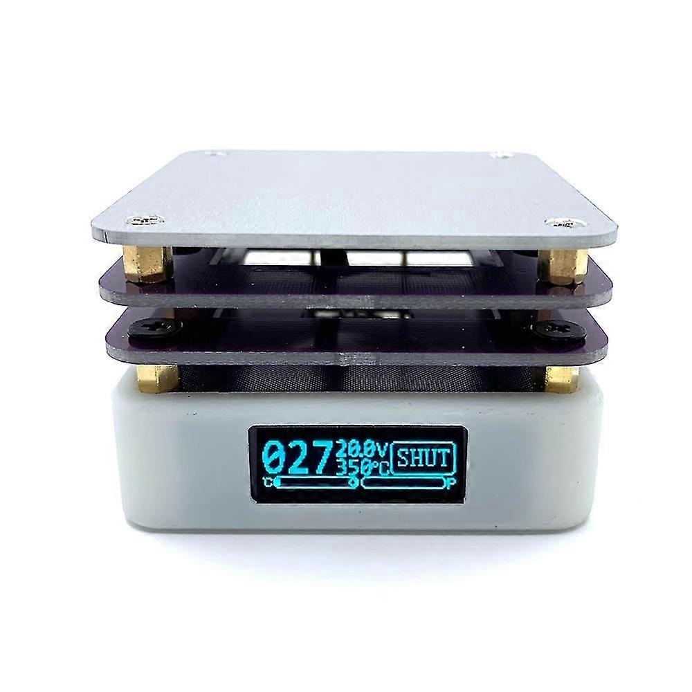 65W PD Protocol Hot Plate Preheater (OLED Display)