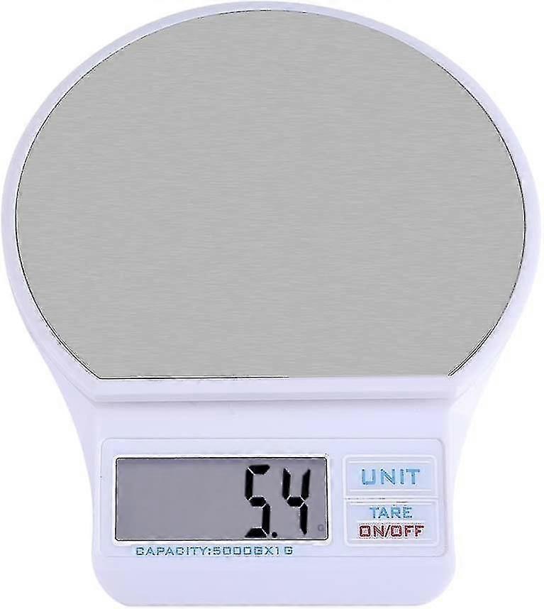 Electronic Kitchen Scale, 5kg/1g, Jewelry Scales, Backlit Lcd Display, Touch Sensitive Food Scale, Backlit Lcd Display