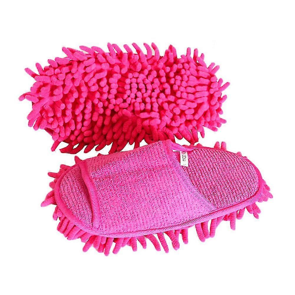 1pair Cleaning Slipper Lazy Quick Cleaning Floor Slippers Dust Mop For Home-Yvan
