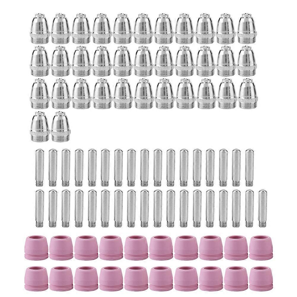 90x Plasma Cutter Cutting Torch Consumables Electrode Nozzles Cups Kit