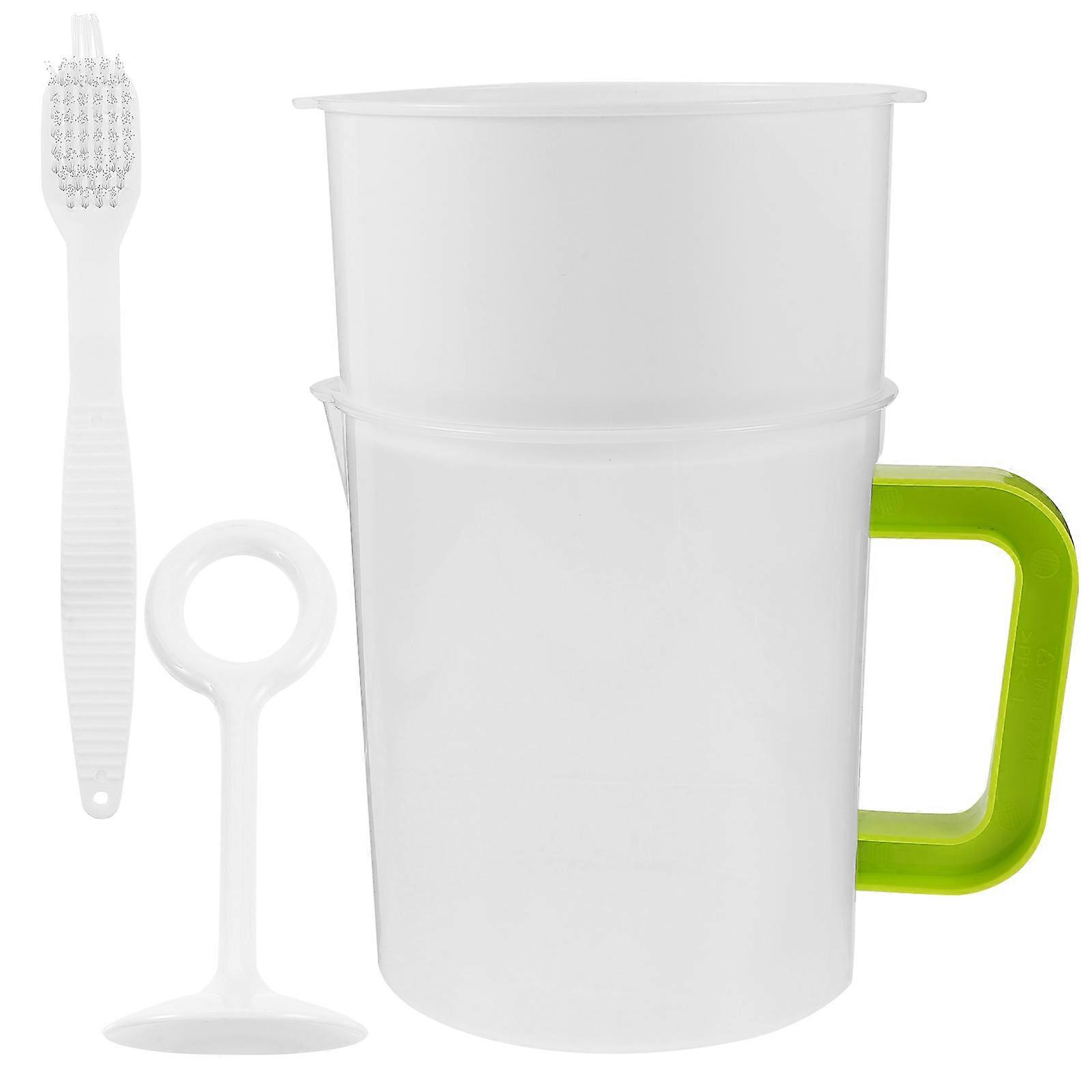 1 set of Food Strainer Yogurt Strainer Maker Soy Milk Filter Juice Filter Tea Filter