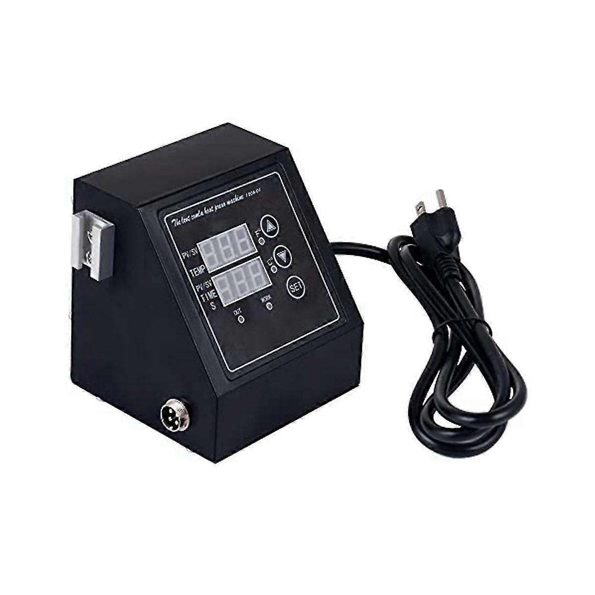 Heat Press Control Box Replacement Digital Panel Accessory Machine 1400w Temperature Controller 110v Us Plug