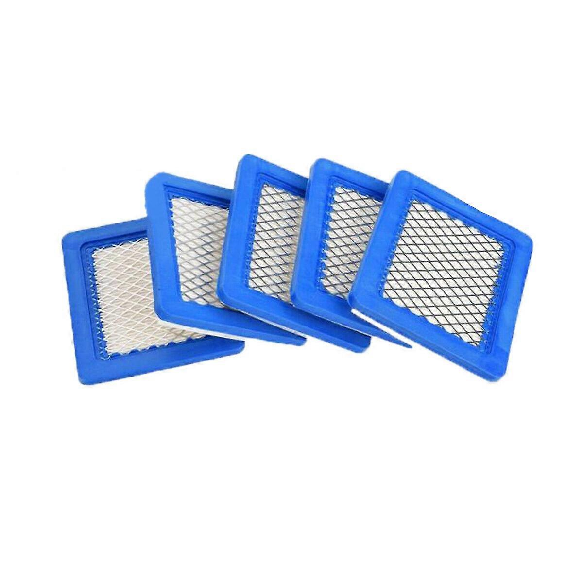 5Pcs Air Filter Lawn Mower Filters for & Stratton 491588 491588S 399959