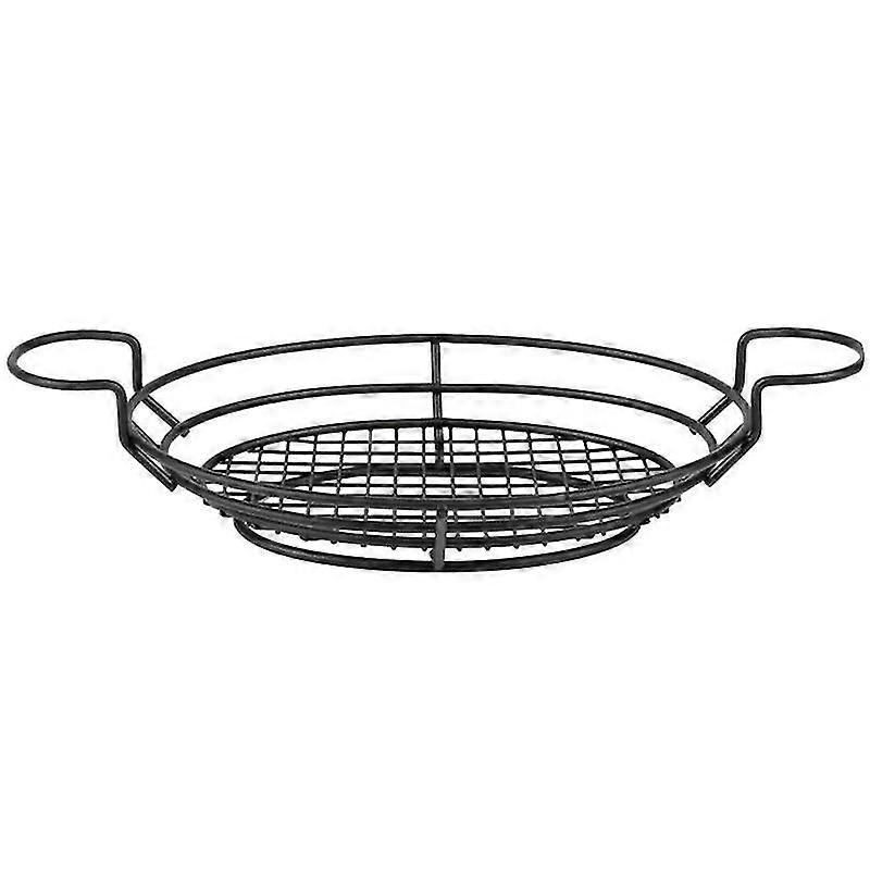 Non-Stick Coating Oval Serving Basket Bread Salad Cake Hamburger Chicken Restaurant Bread Basket Fo