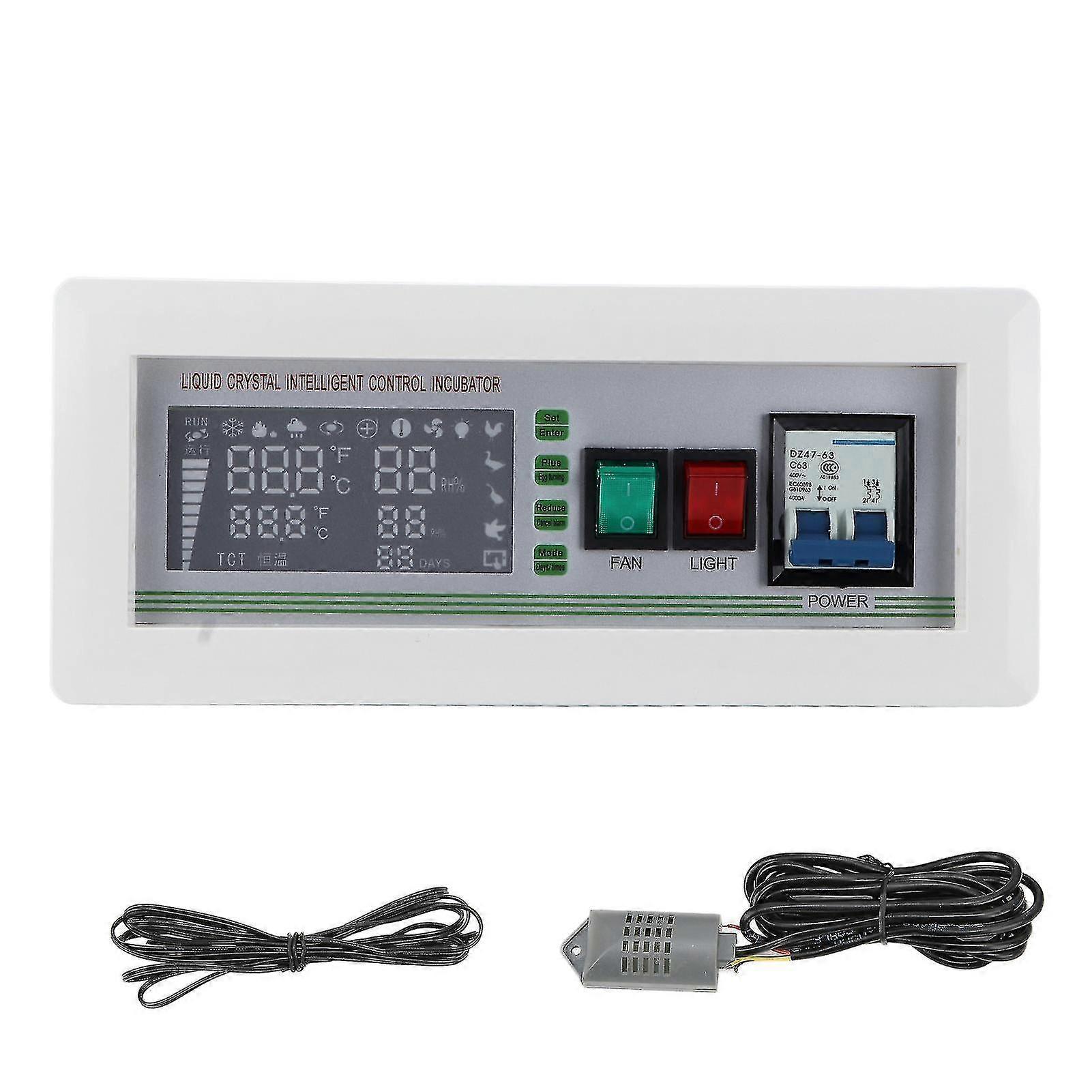 Xm18sd egg incubator thermostat 5 modes digital temperature humidity incubator controller110v
