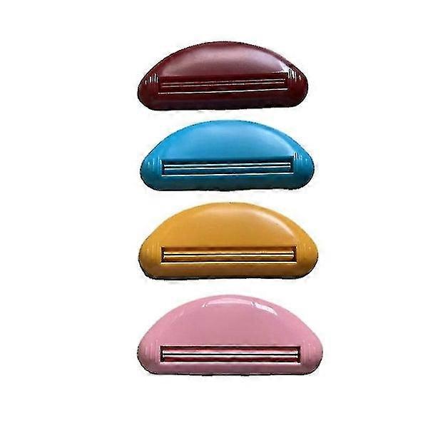 Toothpaste Tube Squeezer Dispenser - Plastic Clips for Easy Squeezing