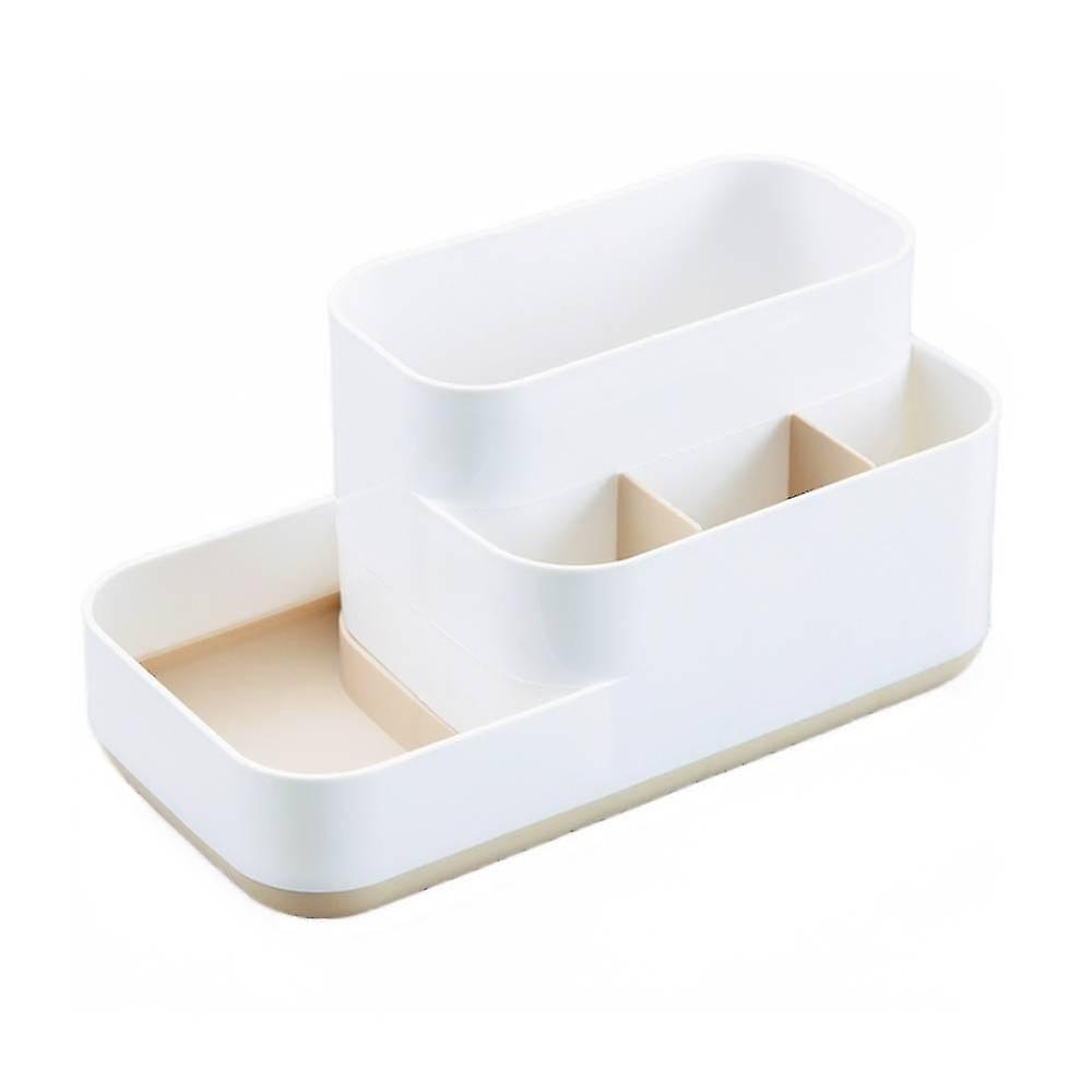 Simple Creative Storage Box, Plastic Detachable Grid Organize Cosmetic Desktop Rack Storage Box
