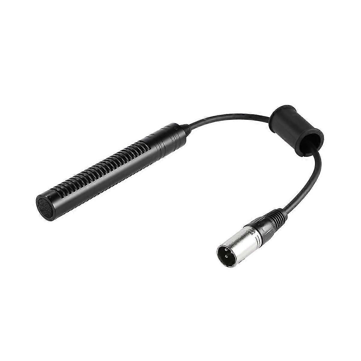 Video Recording Interview Stereo Condenser Unidirectional Microphone Mic Panosonic Camcorder