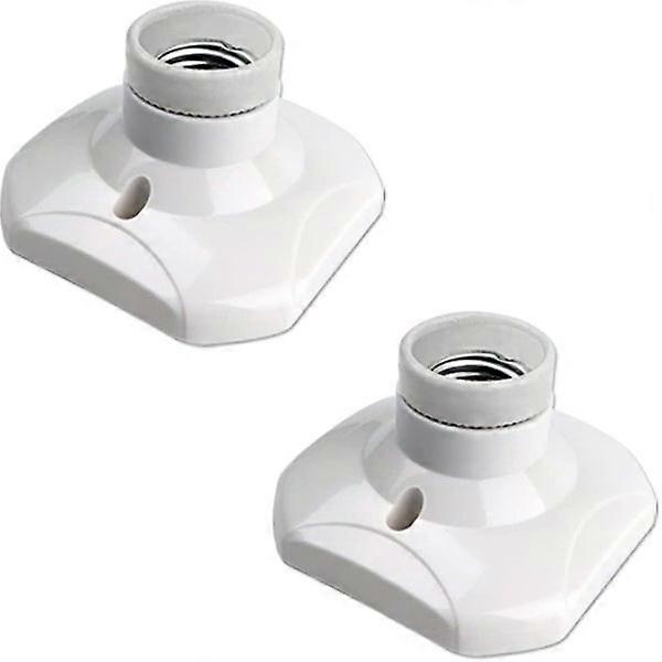 E27 Screw Ceiling Light Socket for Indoor Use, Compatible with LED Bulbs, Easy Installation, Durable and Safe