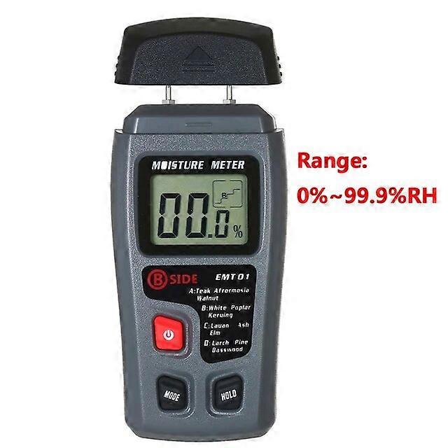 Wood Moisture Meter LCD Digital Damp Moisture Tester
