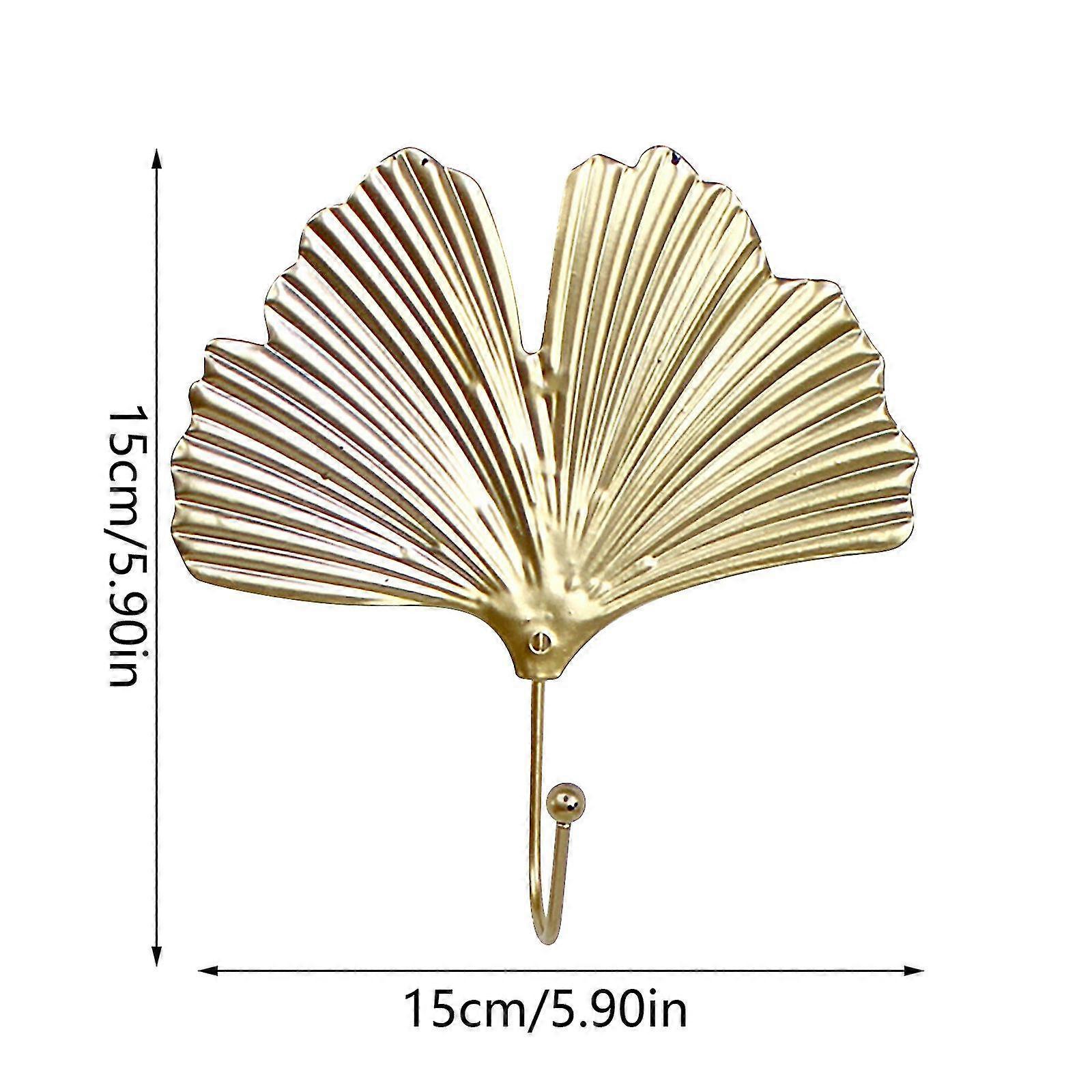 クリエイティブミニフックハンギングリストコートフックウォールフックホーム装飾葉