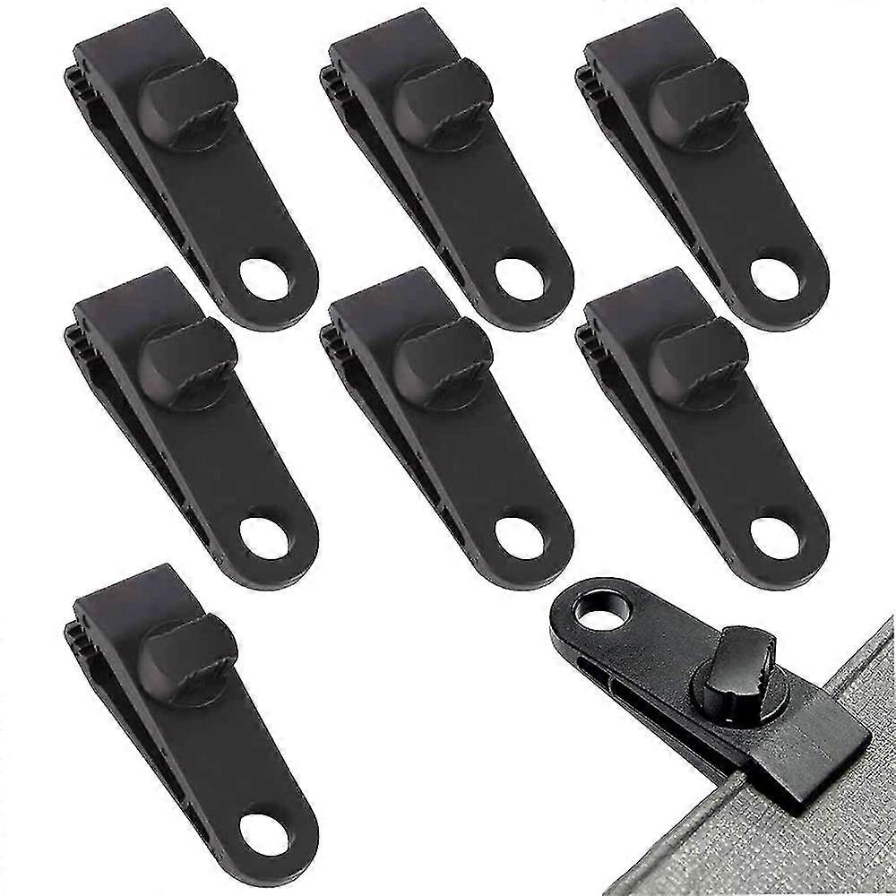 8pcs Outdoor Tent Fixed Plastic Reinforced Wind Clamp