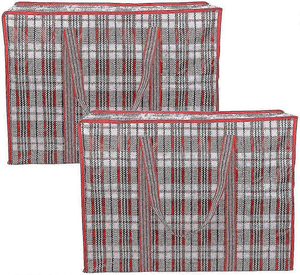Paquet de 2 sacs de rangement, sac de rangement de vêtements de grande capacité sacs de déménagement avec