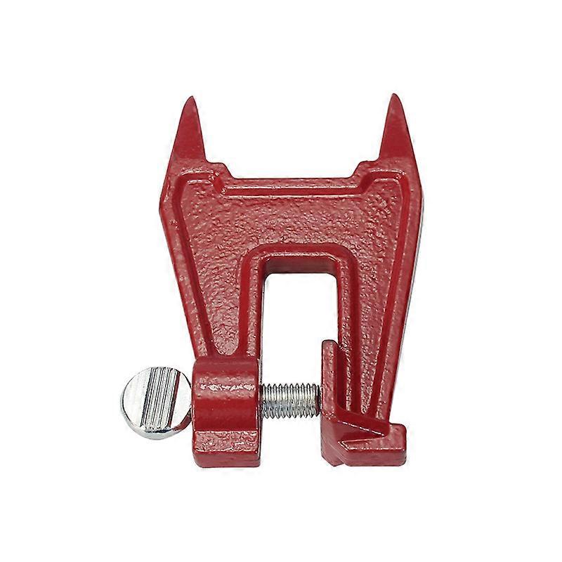 Chainsaw Chain Recorder Archive Clip Professional Chainsaw Stump Assistant Toolbar Clip Gasoline Saw Chain Guide Clip Stump Sharpening Tool,126mm,Red
