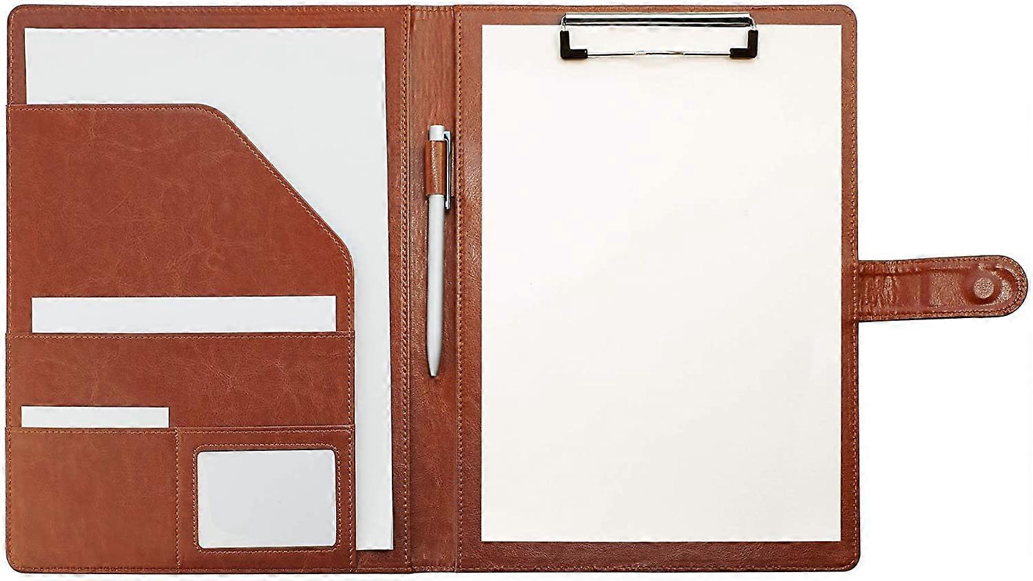 A4 Document Holder, A4 Notepad Document Holder, A4 Organizer Sorter (Brown)