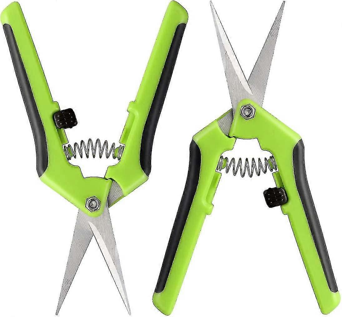 Pack Plastic Hand Pruners Flower Tree Pruning Shears Blue