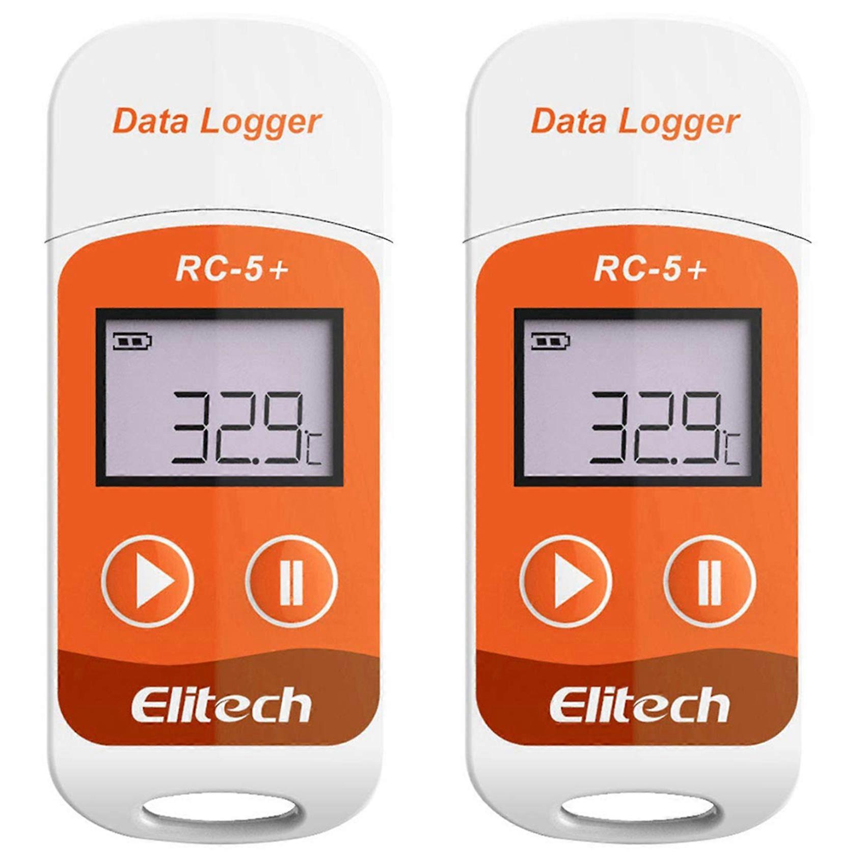Elitech Reusable Recorder 32000 Points for Refrigeration, Cold Chain