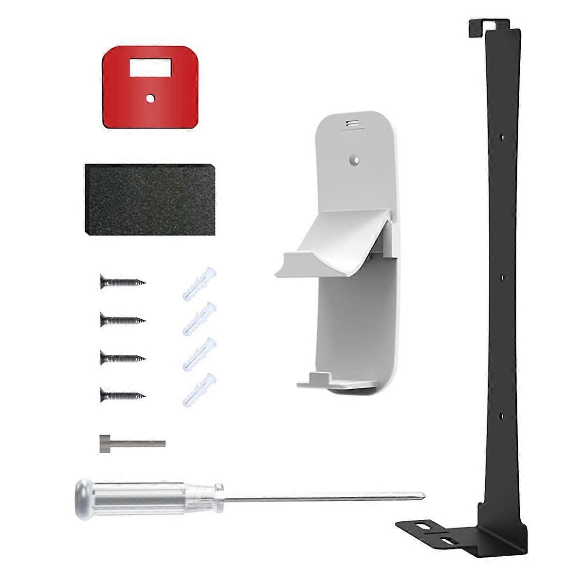 For Slim Console Wall Bracket Hanging Storage Bracket with Headphone Handle Storage Rack Storage Ac