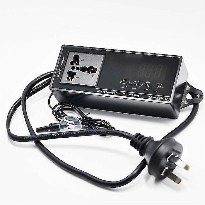 Digital Led Heating And Cooling Temperature Controller, Reptile Thermostat For Snake, Lizard, Tortoise, Vivarium And Other Reptiles, 1pcs