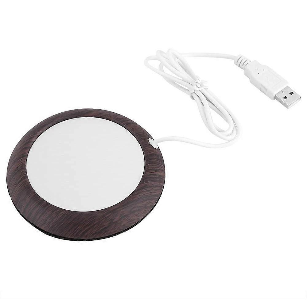 USB heating coaster creative metal constant temperature coaster coffee insulation pad warm coaster
