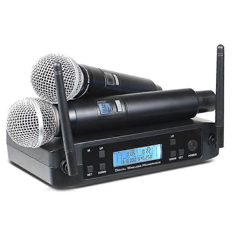 Microphone Wireless GLXD4 Professional System UHF Dynamic Mic 80M Party Stage Singing Speech Handheld Microphones for Shure