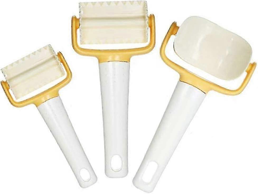 3 Pieces Wheel Roller Dough Cutter Cookie Mold Kit, Kitchen Accessories
