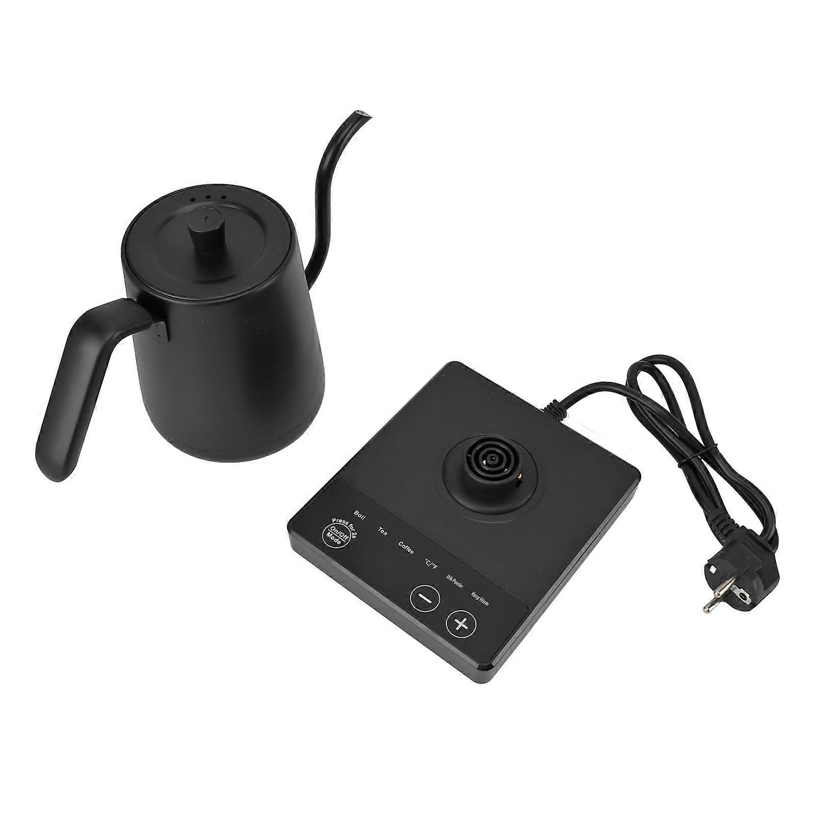 Electric Gooseneck Kettle with Temperature Control Presets 1000W