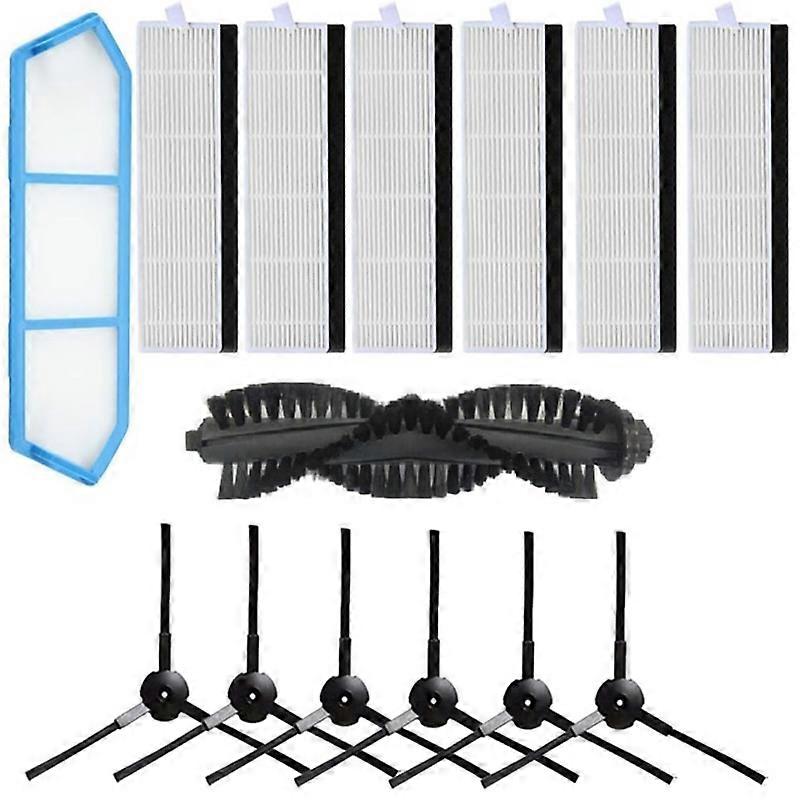 Vacuum Cleaner accessories Replacement Kit for ILIFE A4s Main brush filter SideBrushes