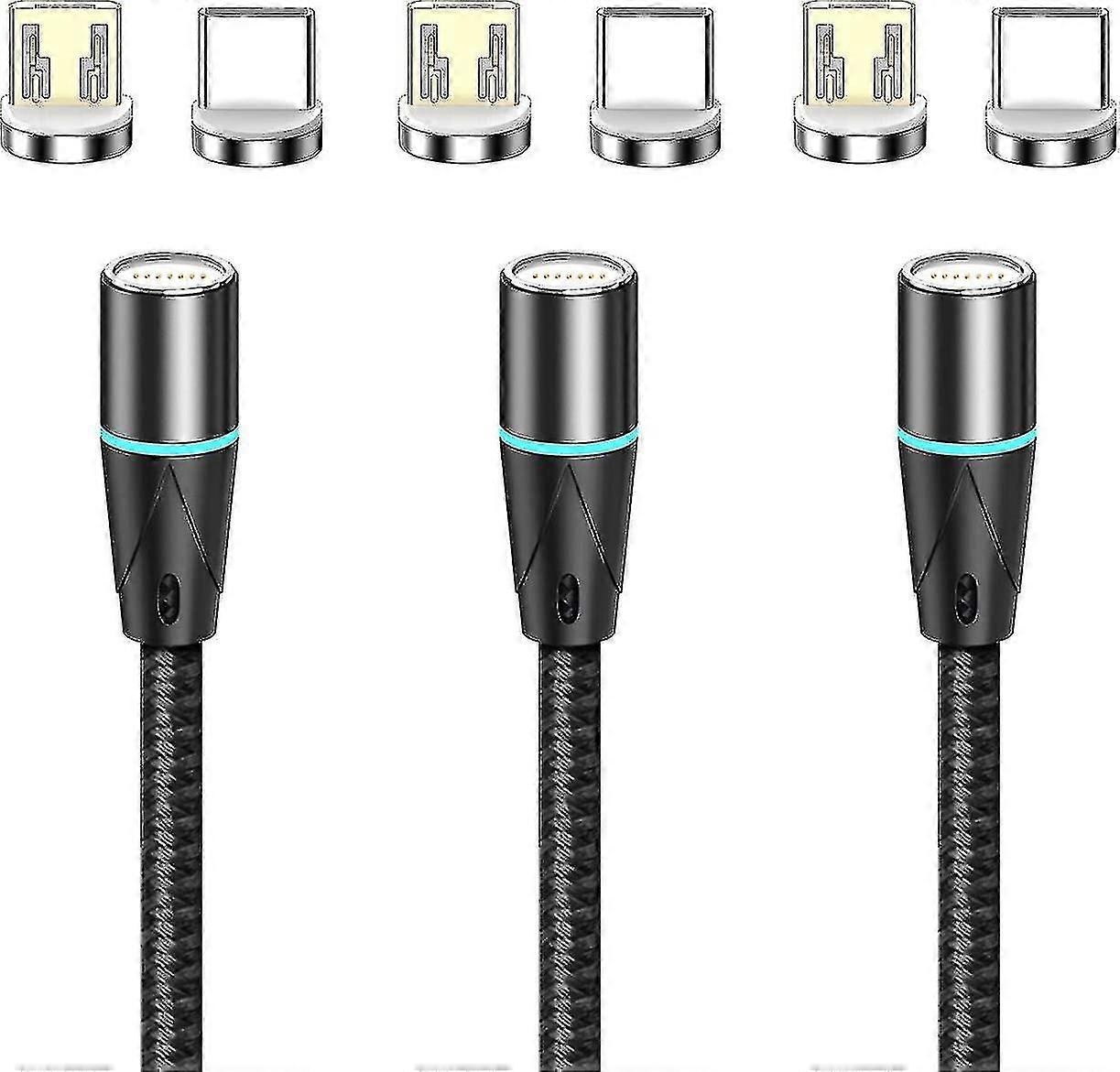 Charr,(1m/3 Pack ) 12th Nerat Cable Fast Data Charging For Micro Usb/u