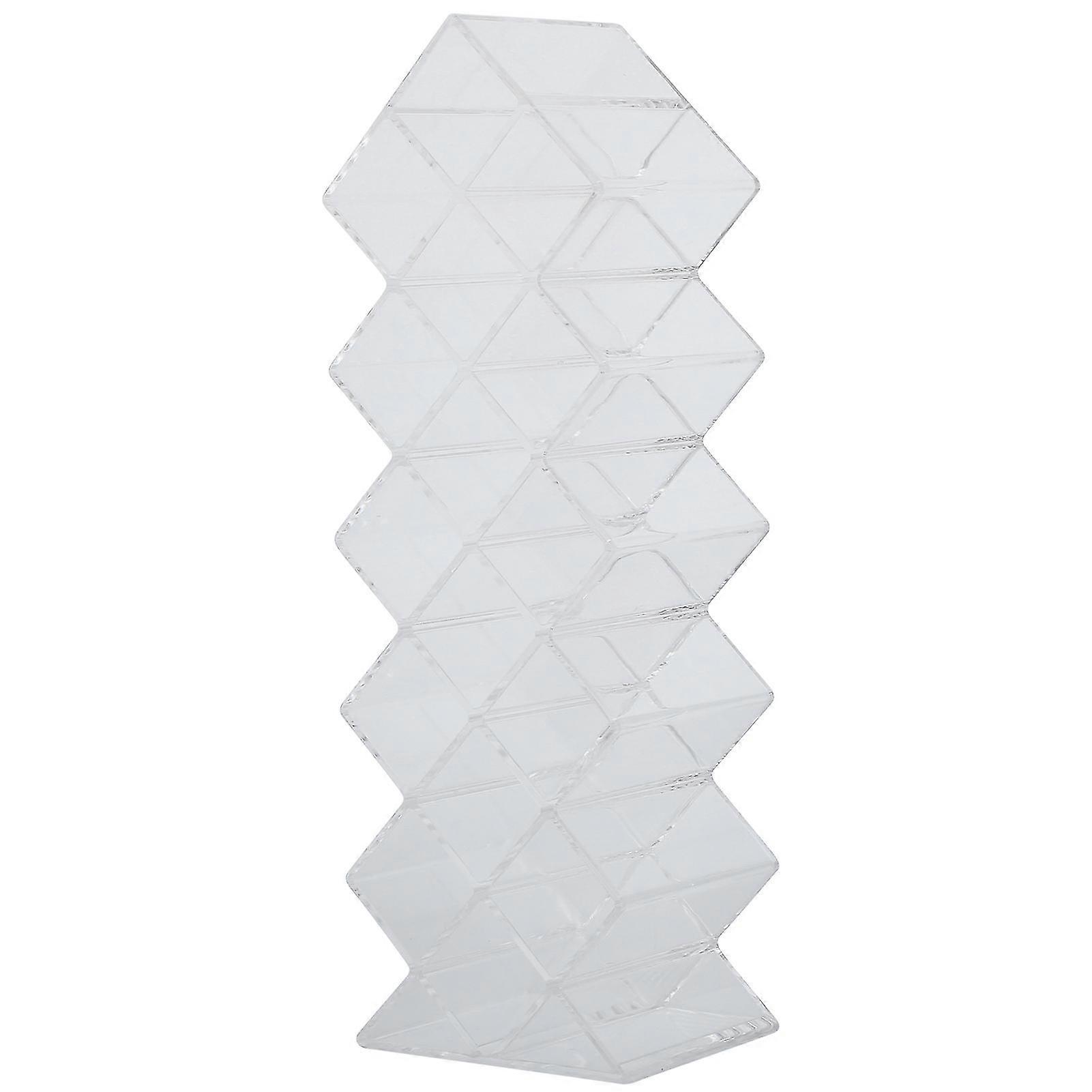 16 Grids Transparent Acrylic Lipstick Storage Box Lip Gloss Display Rack Holder Organizer