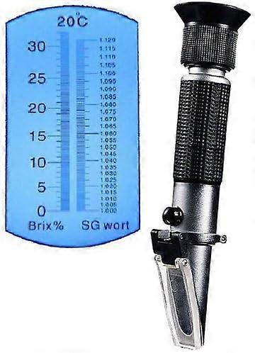 Double Scale Must and Wine Refractometer