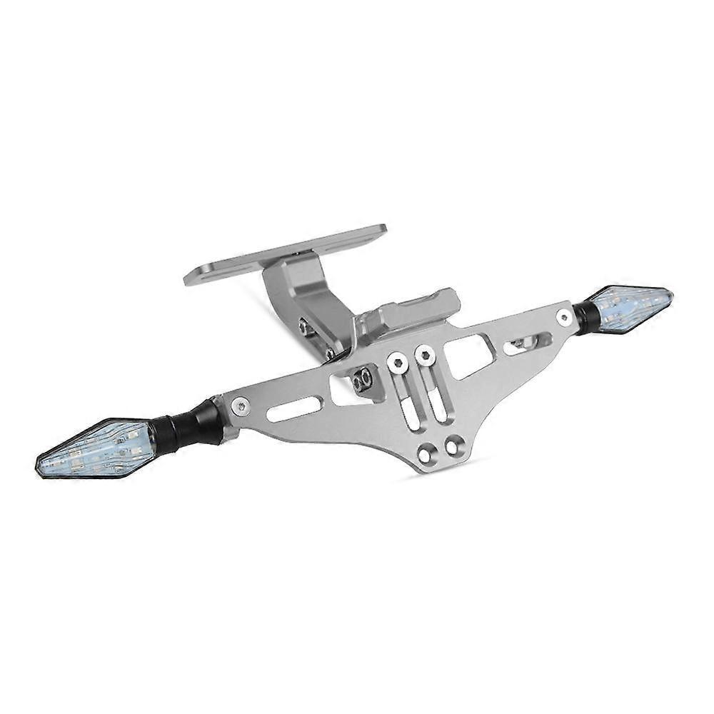 Motorcycle Adjustable Angle Aluminum License Number Plate Frame For YAMAHA YZF R1 R6 2005 2006 2007 2008 2009 r3 fz1 mt 09 MT07
