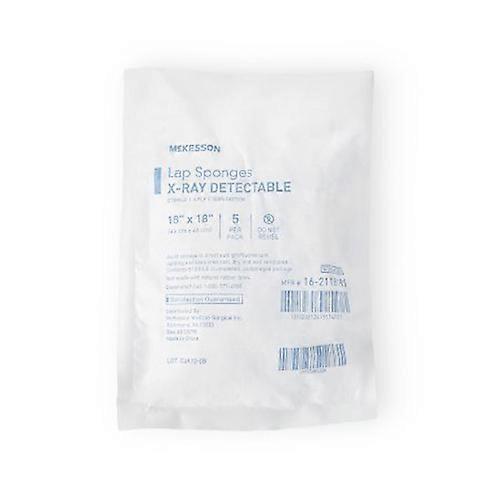 McKesson 剖腹海绵 18 x 18 英寸,1 包