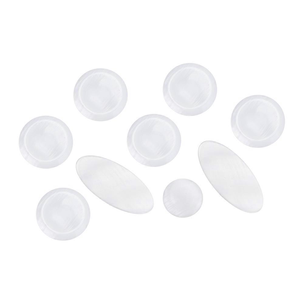 Exquisite Saxophone Key Button Inlays Set for Alto Tenor Soprano - 9 Pieces