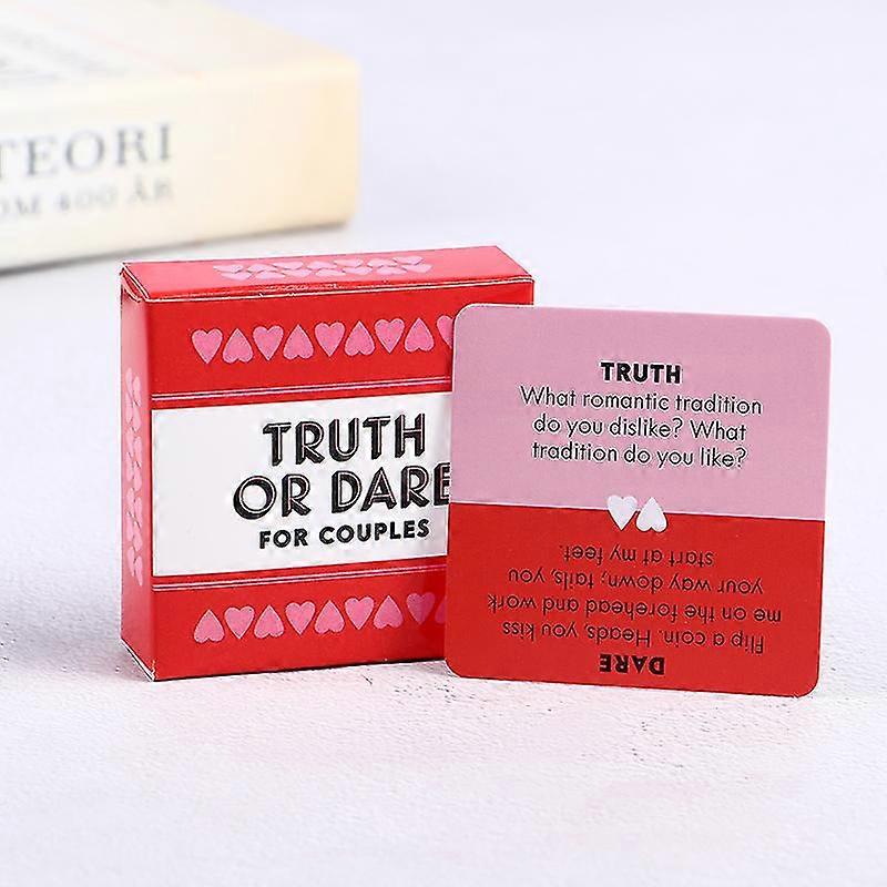 Couples Truth or Dare Card Game - Mini Small Size - Board Game Supply