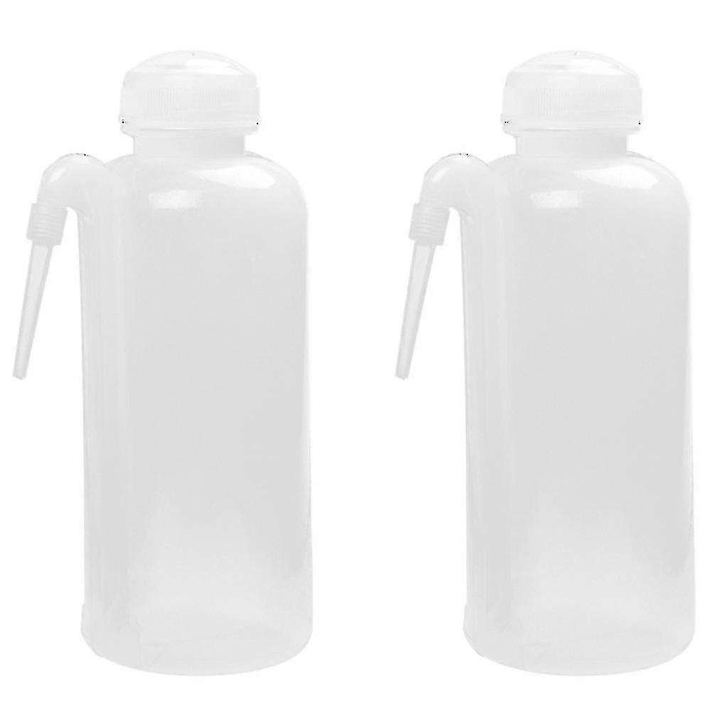 2x 500ml Plastic Wash Bottle Squeeze Dispensing Bottle PXCL