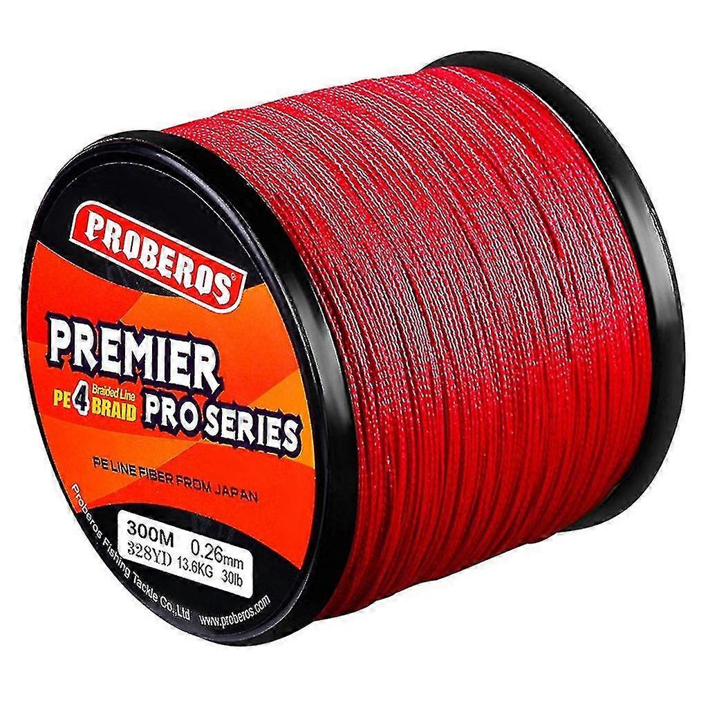 Mardi Gras 2024 Super Strong Abrasion Pe Braid Fishing Line 4 Strands 300m 30lb-dwdz