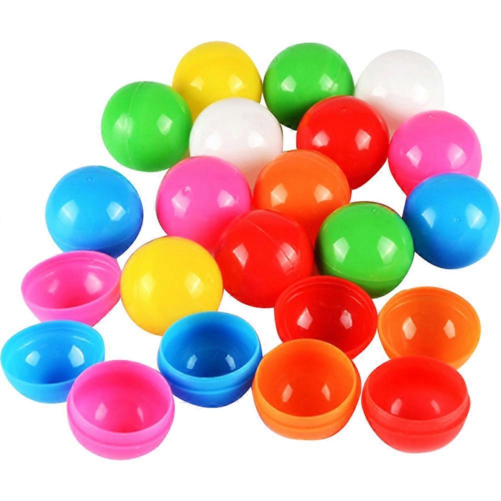 50pcs Μπάλες λαχειοφόρων αγορών Στολίδια Λοταρία Σχεδιάζοντας μπάλες Κόμμα Δραστηριότητα Πλαστικά στηρίγματα μπάλα