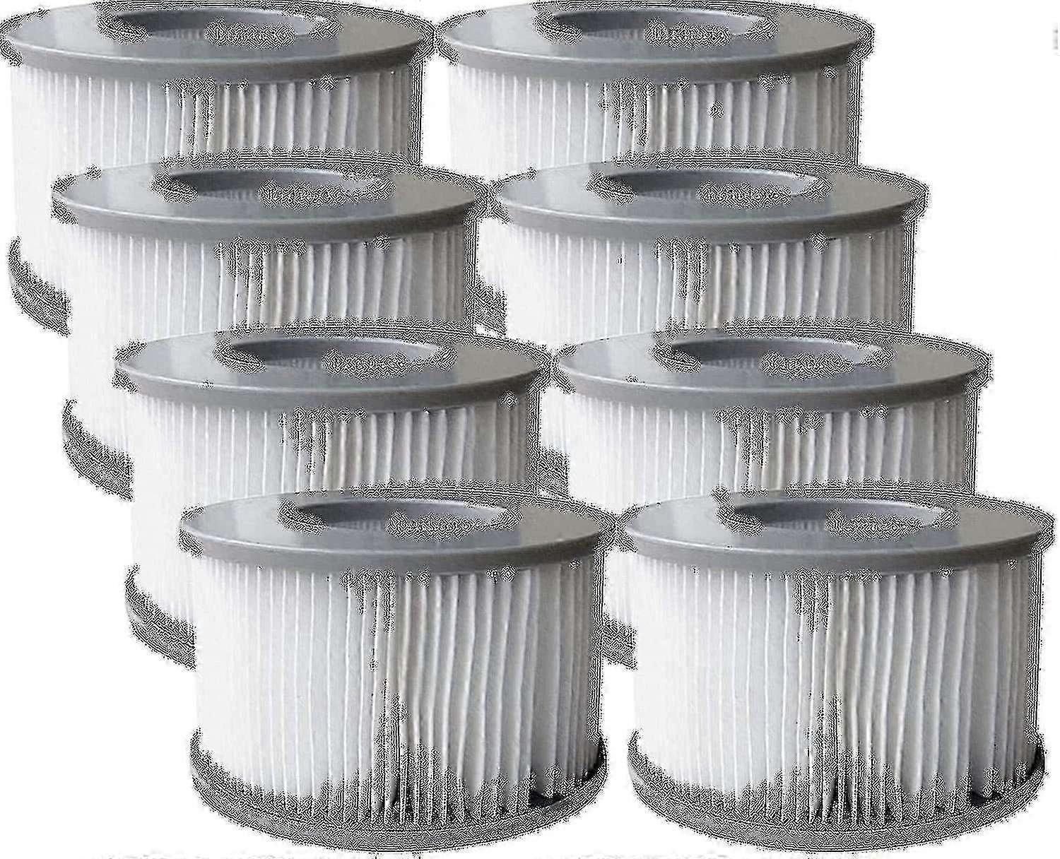 Pack Of 8 Replacement Filter Cartridges For Mspa Inflatable Pool, Ruikalucky Jacuzzi - JA
