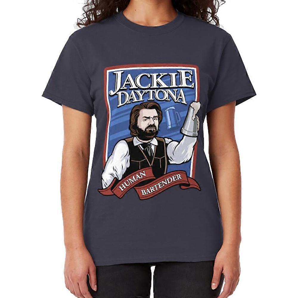 Jackie Daytona- Regular Human Bartender T-shirt