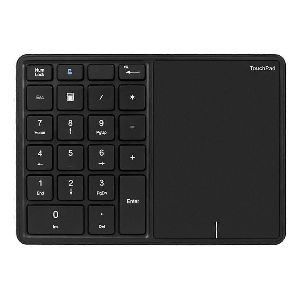 Bluetooth-compatible Keyboard Numeric Keypad with Left and Right Push Buttons