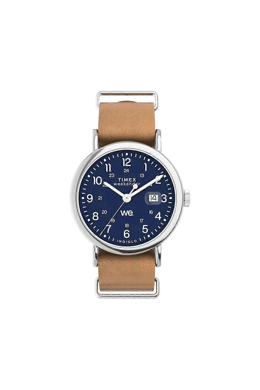 Men's Timex Weekender 40mm Leather Strap Watch TW2W86800