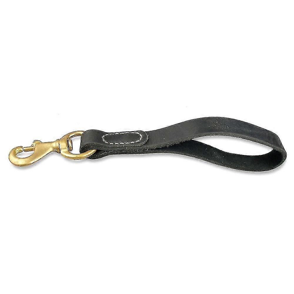 Genuine Leather Dog Short Leash