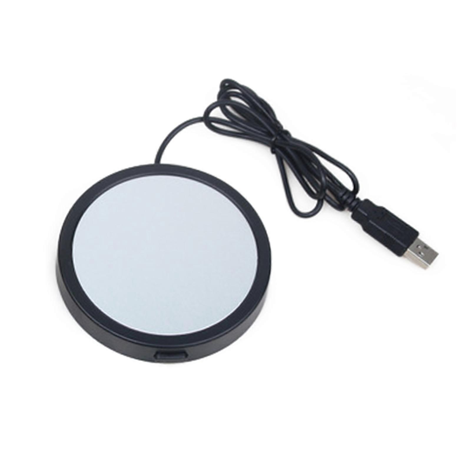Heating Coaster Thermostatic Coaster USB Heating Coaster with Heating Switch Base Warming Cushion