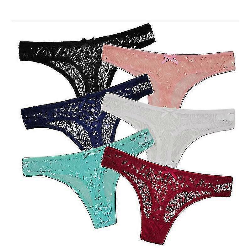 Set van 12 Dames Strings G-string Dames Naadloos Ondergoed Slipje Banmo