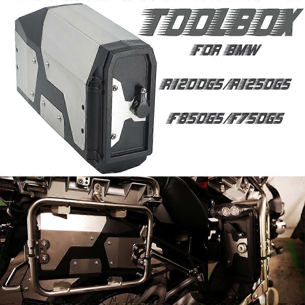 Aluminum Box Toolbox 4.2 Liters Tool Box's Inner Bag For BMW R1200GS Adventure LC R1250GS F850GS F750GS ADV R 1200 GS 2004-2021