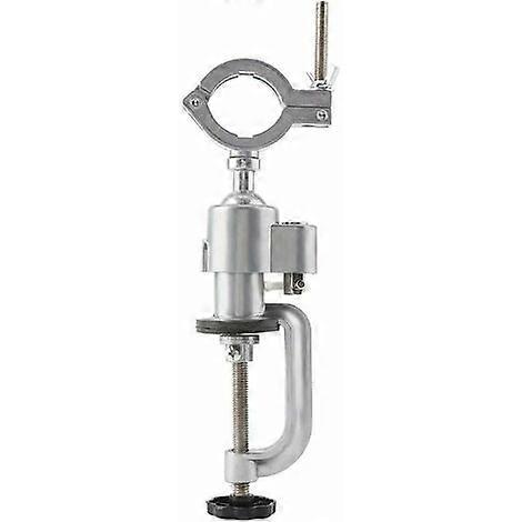 Electric drill stand 360 multi-function repair stand clamp aluminum alloy rotary drilling process model construction and metal processing