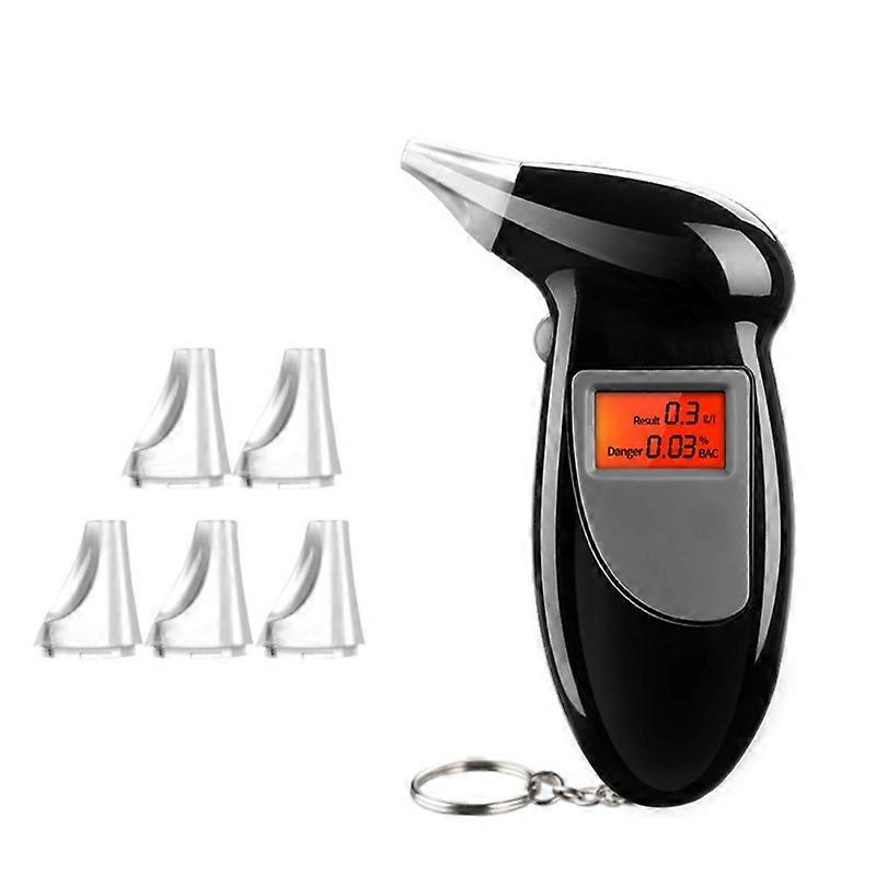 High Accuracy Alcohol Breath Tester for Driver Sensitive Breathalyzer Analyzer